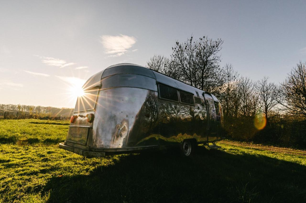 Silver Airstream Glamping & Rental ชิชิสเตอร์ ภายนอก รูปภาพ