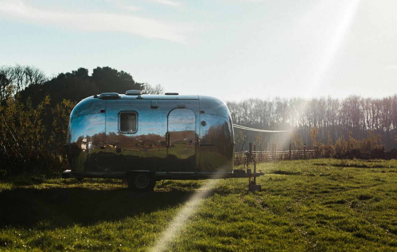 Silver Airstream Glamping & Rental ชิชิสเตอร์ ภายนอก รูปภาพ