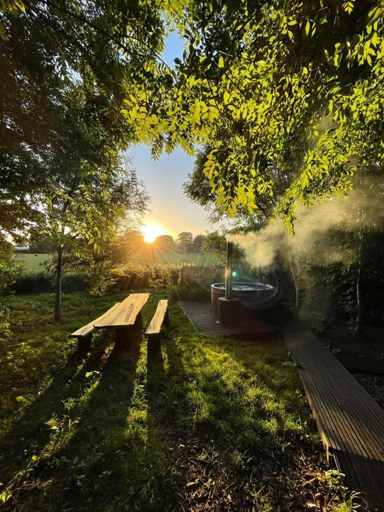 Silver Airstream Glamping & Rental ชิชิสเตอร์ ภายนอก รูปภาพ